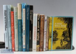 A Collection of Fishing Books, to include- a fish will rise D Maccer Wright 1972, the Trout and
