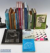 A Collection of Fishing Books, to include, the Trout and the fly a new approach Brian Clark and John