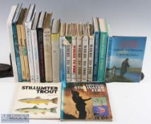 A Collection of Fishing Books, to include- Trout flies of still water John Goddard 1975, Nymph