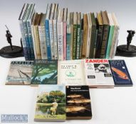 A Collection of Fishing Books, to include the anglers bedside book Maurice Wiggin 1965, the