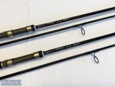 2x Matt Hayes ‘The Brawler’ 12ft 3lb 2pc carp rods appear in good overall condition with maker’s