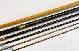 Bernard Church Place Piccadilly 19ft 4pc green heart salmon rod with spare tip all with drop rings