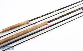 Bruce & Walker hand built Carbon Reservoir Fly Rod, 9ft 6
