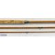 JJS Walker Bampton 13ft 6in 3pc split cane rod serial 10012 with agate butt/tip ring, overall A/G - Image 2 of 3
