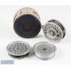Hardy Bros, England Marquis #8/9 alloy fly reel, U shaped line guide, smooth alloy foot, rear - Image 1 of 3