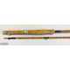 JA Walker 9ft 2pc split cane fly rod with red whipping, agate butt/tip rings – overall A/G overall – - Image 2 of 3