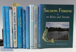Salmon and Salmon Fly Fishing Books, to include advanced Salmon fishing R V righyn1 1973, modern