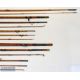 5x Various antique fishing rods – features Hargard Aura Made in Norway 9ft 2pc split cane rod - Image 3 of 4