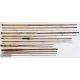 5x Various antique fishing rods – FT Williams The Dorset 12ft 3pc split cane, Modern Arms Elastacane - Image 1 of 4