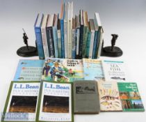 A Collection of Fishing Books, to include the angler’s make and mend book H T Bentley 1962,