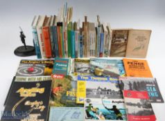 A Collection of Fishing Books, to include angling in colour Alan Wrangles 1973, the angling club