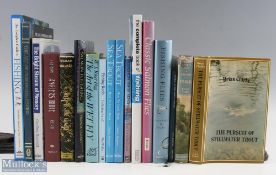 A selection of Modern Fishing Books, to include the art of the wet fly W S Roger Fogg 1979, Salmon