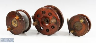 Carter & Co London Starback centre pin wood reel, 4