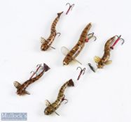 5x Percy Wadding Lures, a good selection of trueform lures (5)