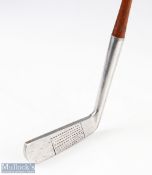 Interesting Masonic Stamped long blade rustlers putter - stamped with the Square and Compasses to