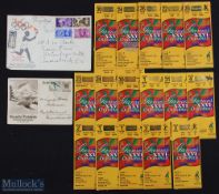 1996 Atlanta Olympic James Ticket a section of tickets to include hockey, athletics volleyball,