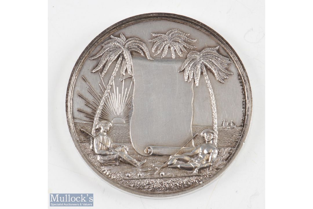 1842 The Royal & Ancient Golf Club St Andrews "Bombay Golf Club" Silver Medal - the obverse is - Image 1 of 2