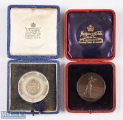 2x Surrey Golfing Medals - to incl rare Wonersh Golf Club (Now Defunct) Ladies Monthly Medal (2.5