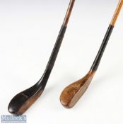 McEwan replica long nose putter stamped to the crown and replica stamped to the shaft, plus