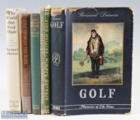 Bernard Darwin Golf Books, to include British Clubs 1953, British Golf 1946, The World That Fred