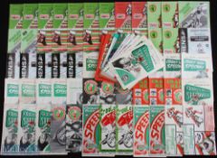1961-1994 Cradley Heath Speedway Programmes - 18 programmes are from the 1960s the rest a