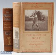 Horace G Hutchinson Golf Books (2) 