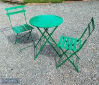 2012 London Olympic Paralympic Games Bistro Cafe Table & Chairs Set Official product, a good-looking