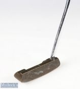 Ping Kushin PO 1345 Scottsdale putter with indistinct label to the shaft, 'pro only' golf pride