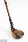 Audrey Boomer's Own' stamped striped top left hand driver stamped to the crown, with lead back