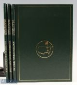 1994-1996 Masters Golf Annual - 3 Annuals, all in original green and leather gilt boards
