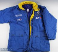 1990s Formula 1 Williams Renault Sport Racing Coat Elf Dealer Racing Official size small, in good