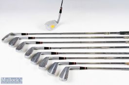 MacGregor Tourney Classic Pro-82 Golf irons (x9) includes 3, 4, 5, 6, 7, 8, 9, P & S, stamped
