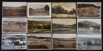 Pitlochry Golf Course Postcards, a good selection of real photograph and printed cards to include on