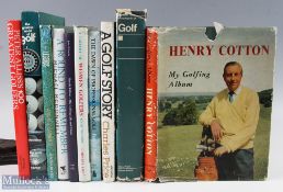 A Collection of Golf Books - to include Henry Cotton My Golfing Album 1960, Shell Golf Encyclopaedia