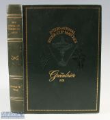 Extremely Rare 1979 International Ryder Cup Special Edition Signed Leather Bound Herbert W Wind Book