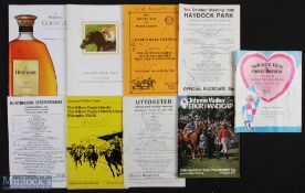 1963-2004 Signed Horse Racing Score cards, to include Sandown 31st Aug 1963 signed by Doug Smith,