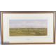 F H Partridge (1849-1929) - Great Yarmouth & Caister Golf Club - titled "5th Green Yarmouth" - - Image 1 of 2