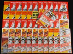 1951-1985 Birmingham Speedway Programmes - 10 are from the 1950s 1971 is a complete year, 1972