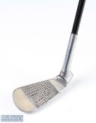 Whole in One' adjustable iron c/w original coated steel shaft and grip in good working order