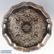 Ken Bousfield-1958 Dunlop Matchplay Championship South Africa Silver Plated Trophy - comprising a