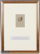 THOMAS HODGE (b.1827-d.1907) - Royal and Ancient Golf Club St Andrews Personality- head and shoulder