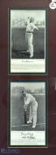 c1890 W H Lockwood and S M Tindall England Cricket Test Batsman/Bowler printed Photographs with