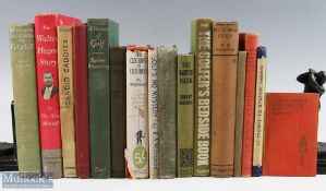 A Collection of period Golf Books, to include golf addicts on parade 1959 - Fair Condition The