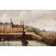 W Wood Craig (Exhibited G I 1907-1913) "St Andrews Harbour - Fife" oil on canvas signed to the lower - Image 2 of 3