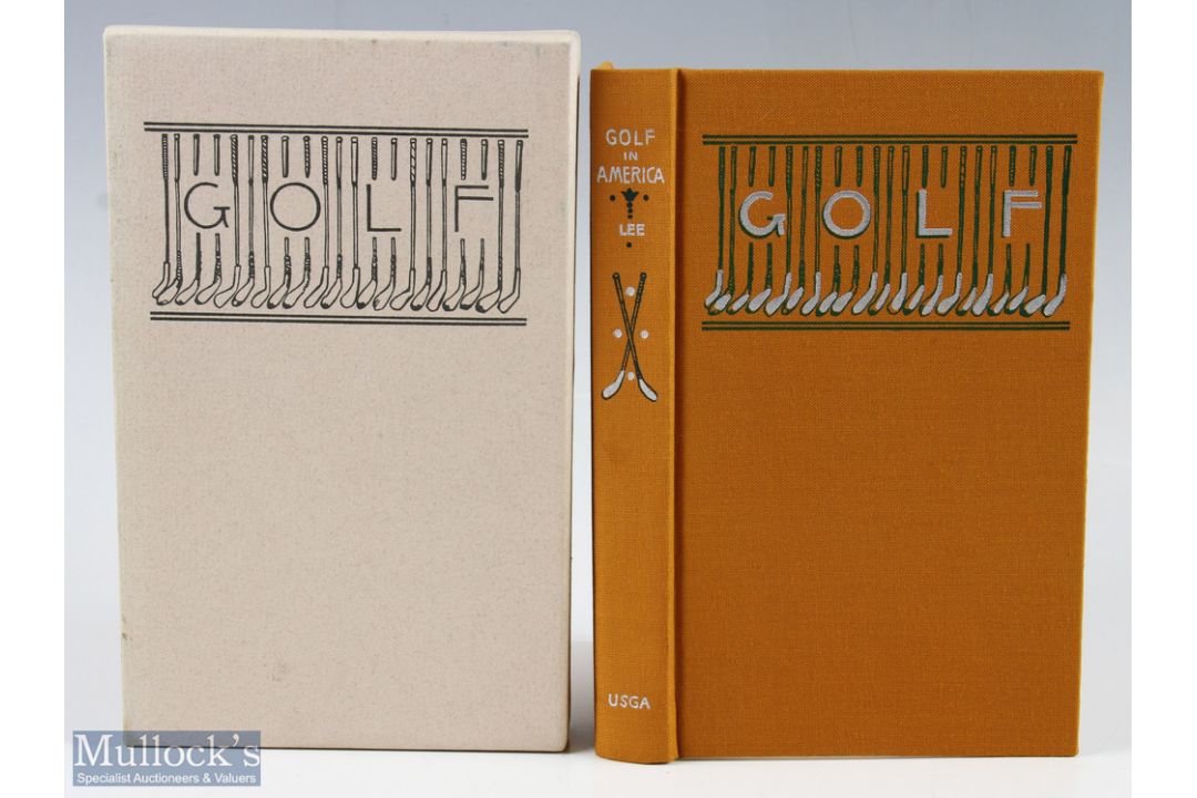James P Lee - "Golf in America - A Practical Manual" facsimile of the 1895 edition, published by the - Image 1 of 2