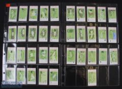 W A and A C Churchman golfing cigarette cards - a full set of 