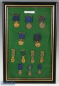 Royal Wimbledon Golf Club Medal Collection c1920s (12) won by member F S Bond from 1911 onwards to