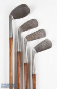 Good Matching half set of J H Andrew & Co Ltd Sheffield rustless irons (4) to include Iron,