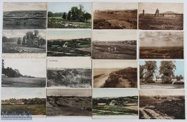 Golf Course Postcards posted and unposted examples, with golf courses of Royal Ashdown, Tooting,