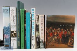 Modern Golf books, a good selection to include Golf Strangest Rounds Andrew Ward P/B Golf In The